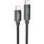 Кабель USB Type-C - USB Type-C, 1.2м, HOCO U125 Black - 6942007611930