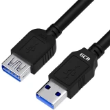 Кабель удлинительный USB A (M) - USB A (F), 0.2м, Greenconnect GCR-51874