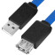 Кабель удлинительный USB A (M) - USB A (F), 3м, Greenconnect GCR-53753