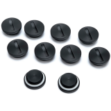 Заглушка для СЖО EKWB EK-PLUG G1/4 Acetal - Black (10 pack) (3830046995735)