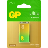 Батарейка GP 1604AU Ultra Alkaline G-Tech (9V, 1 шт.)