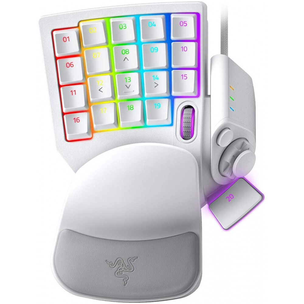 Клавиатура Razer Tartarus Pro Mercury White - RZ07-03110200-R3M1