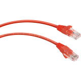 Патч-корд Cabeus PC-UTP-RJ45-Cat.5e-0.15m-RD, 0.15м