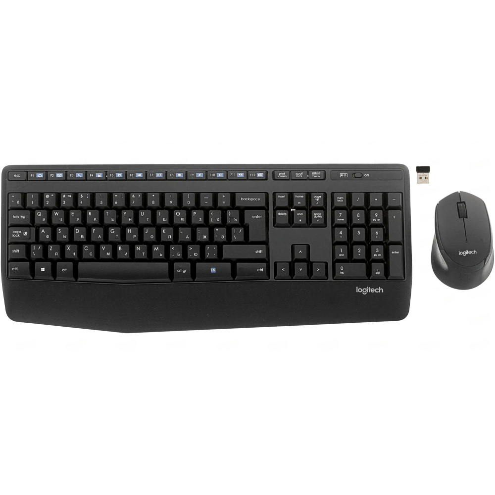 Клавиатура + мышь Logitech Wireless Combo MK345 Black (920-008534)