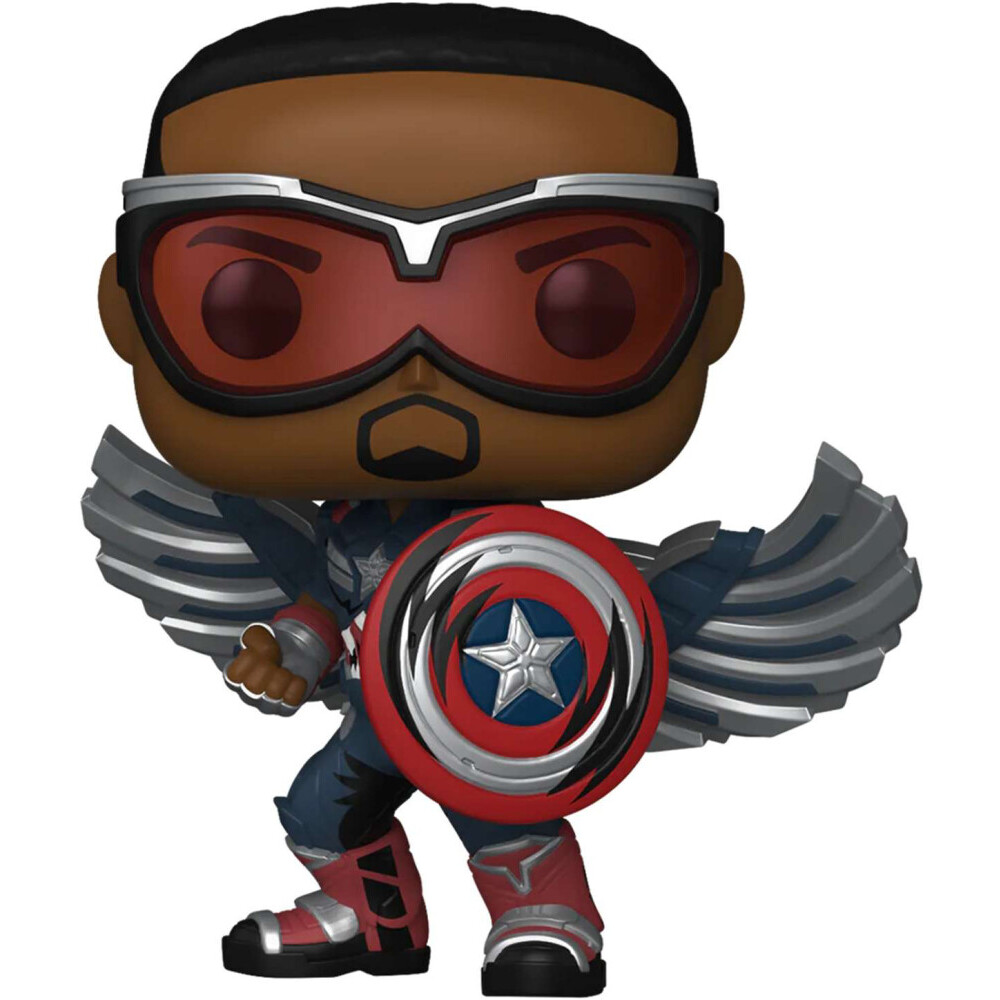 Фигурка Funko POP! Bobble Marvel Captain America BNW Captain America (Retro Comic) - 77488