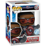 Фигурка Funko POP! Bobble Marvel Captain America BNW Captain America (Retro Comic) (77488)