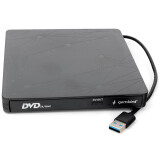 Внешний оптический привод Gembird DVD-USB-03C Black RTL