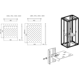 Полка ЦМО EMS-RIS-600-900
