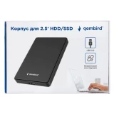 Внешний корпус для HDD Gembird EE2-U3S-40 Black