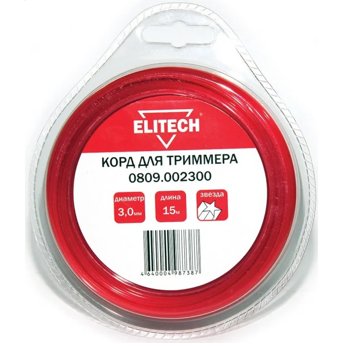 Леска для триммера Elitech 0809.002300