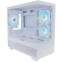 Корпус 1STPLAYER MIKU Mi5 ARGB White - Mi5-WH-2FC7R-W-1FC7-W