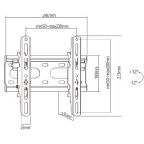 Кронштейн iTECHmount PLT-220 Black