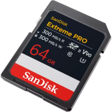 Карта памяти 64Gb SD SanDisk Extreme Pro (SDSDXDM-064G-GN4IN)