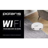 Робот-пылесос Polaris PVCR 6001 WI-FI IQ Home Aqua White