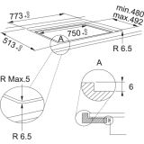 Индукционная варочная панель Franke FSM 804 I B BK (108.0606.110)