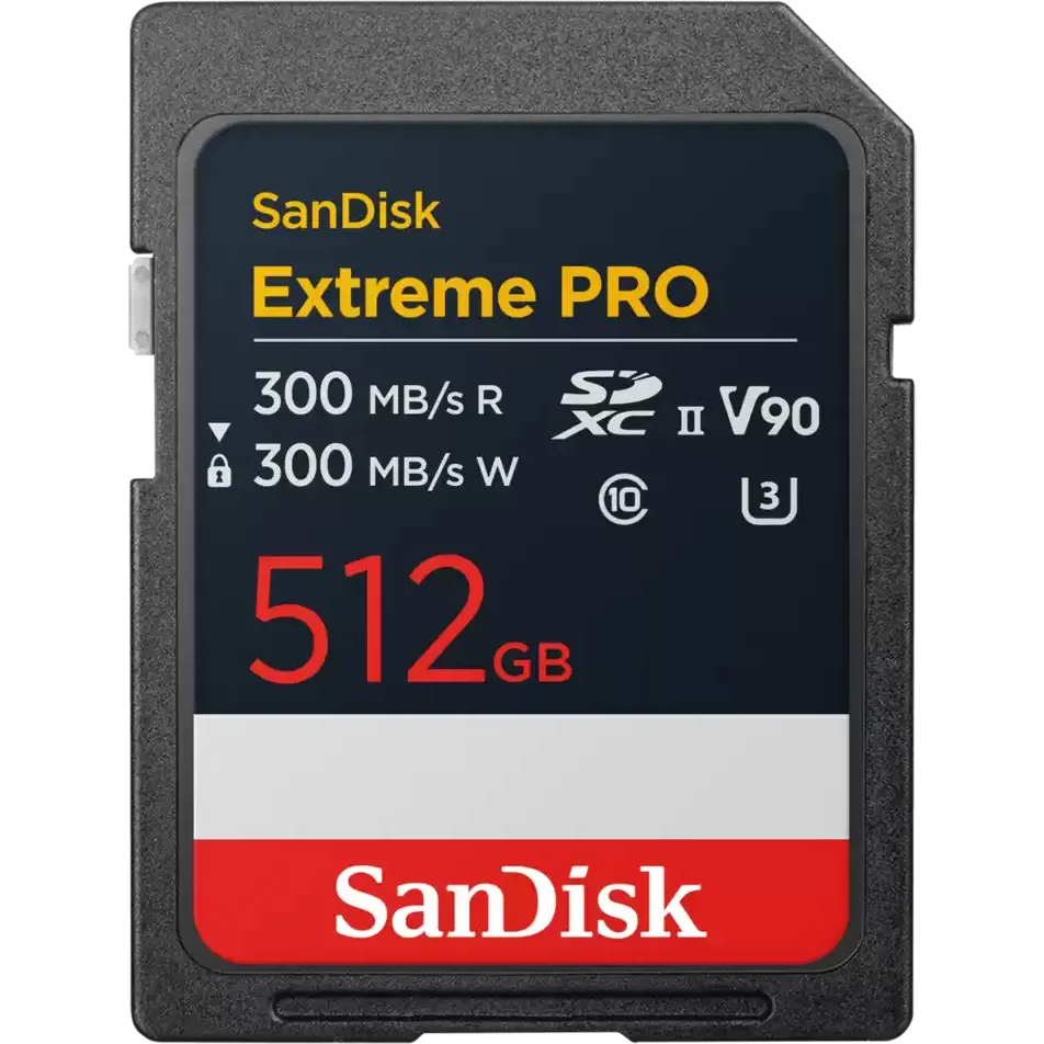 Карта памяти 512Gb SD SanDisk Extreme Pro (SDSDXDM-512G-GN4IN)