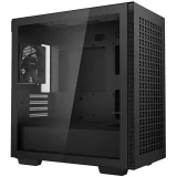 ..... Корпус DeepCool CH370 Black, крупный скол на стеклянной боковой крышке (R-CH370-BKNAM1-G-1)