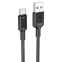 Кабель USB - USB Type-C, 1м, Borofone BX111 Black - 6941991115080