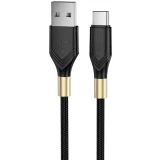 Кабель USB - USB Type-C, 1м, Borofone BX92 Black (6941991100925)