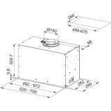 Вытяжка Franke Box FBFE BK MATT A70 (305.0665.365)