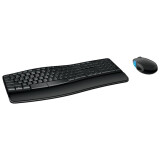 Клавиатура + мышь Microsoft Sculpt Comfort Desktop Black (L3V-00017)