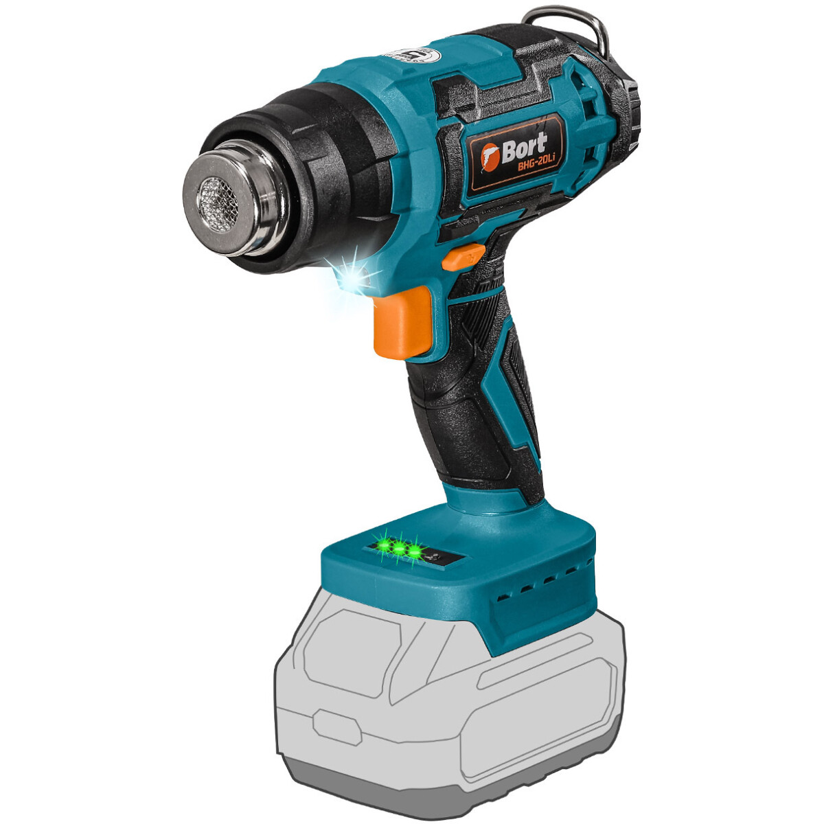 Строительный фен Bort BHG-20LI - 93418378