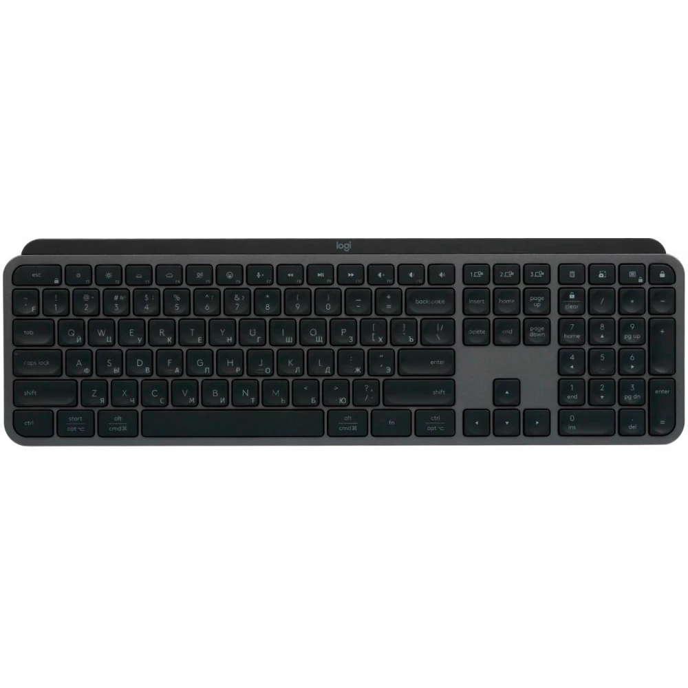 ..... Клавиатура Logitech MX Keys S Graphite (920-011600) (f459), Б/У, агнлийская раскладка