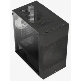 ..... Корпус AeroCool Atomic Lite-G-BK-v2 Black (0642), Б/У, царапина на стекле (EN58603)