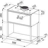 Вытяжка Franke Maris FMA MODULAR F60 BK MATT (335.0706.646)