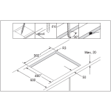 Электрическая варочная панель Samsung NZ64T3516CK/WT