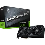 Видеокарта NVIDIA GeForce RTX 5080 MSI OC 16Gb (RTX 5080 16G SHADOW 3X OC)