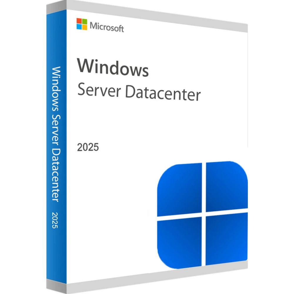 ПО Microsoft Windows Server Datacenter 2025 64-bit English 1pk DSP OEI DVD 16 Core (EP2-25149)