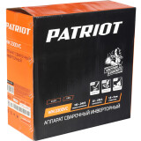 Сварочный аппарат PATRIOT WM230DVC MMA (605302024)