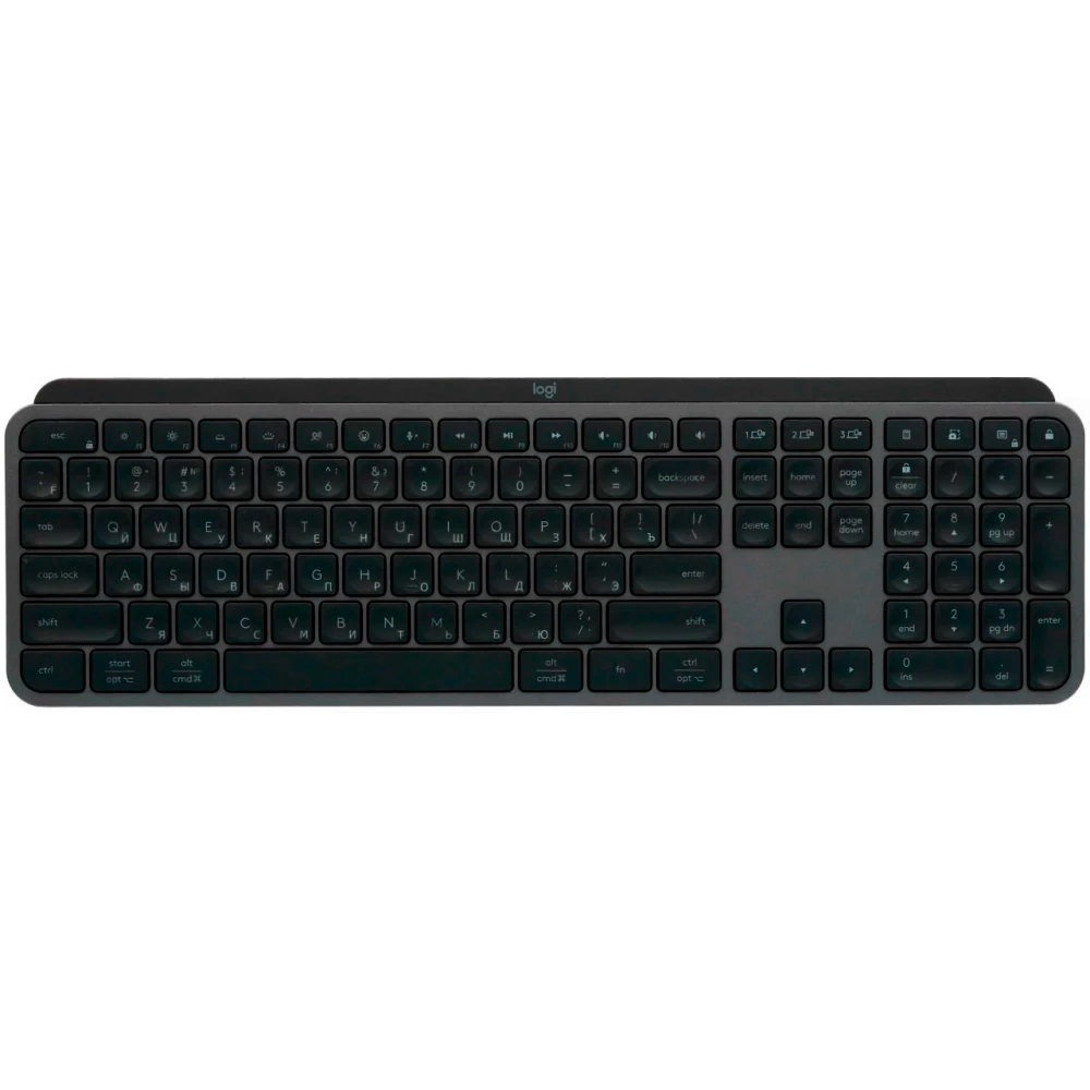 ..... Клавиатура Logitech MX Keys S Graphite (920-011600) (f469) Б/У нет русской раскладки