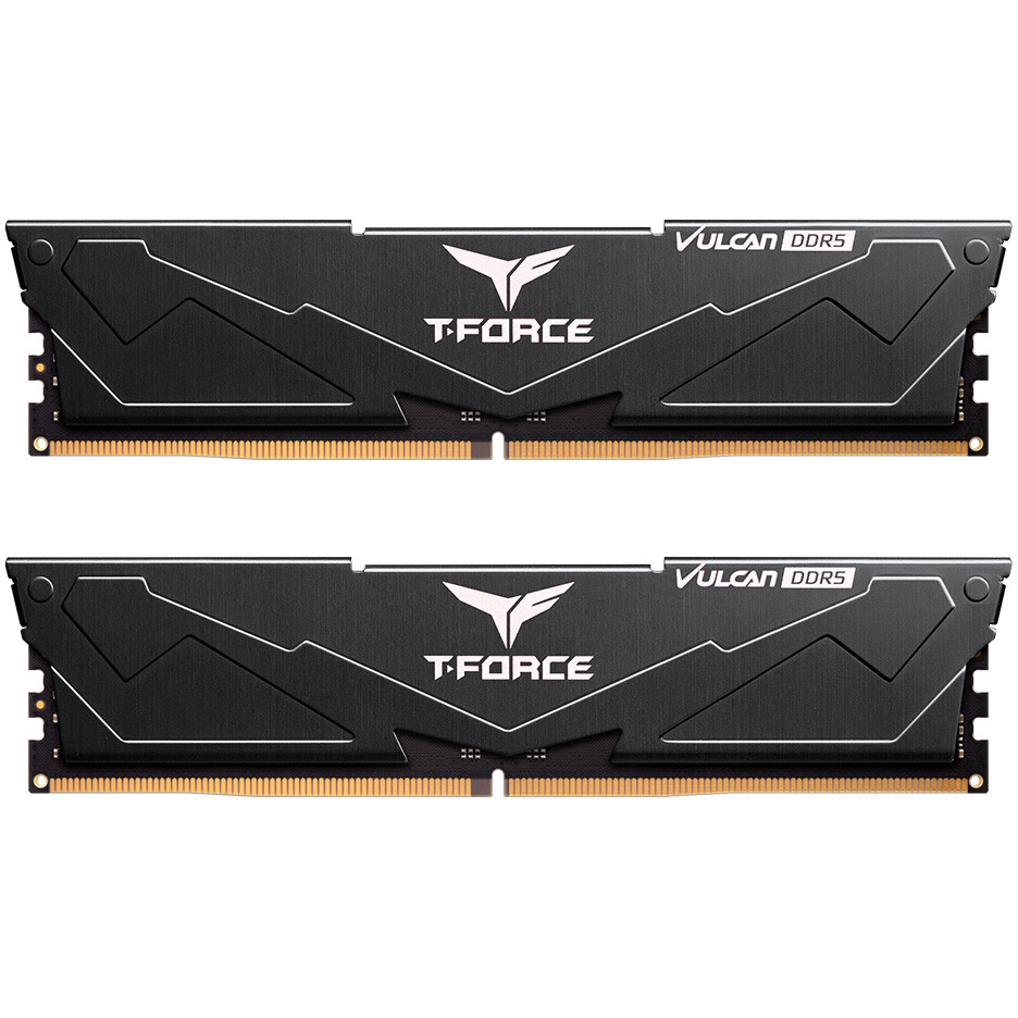 Оперативная память 32Gb DDR5 5600MHz Team T-Force Vulcan (FLBD532G5600HC38GDC01) (2x16Gb KIT)