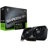 Видеокарта NVIDIA GeForce RTX 5070 MSI OC 12Gb (RTX 5070 12G SHADOW 2X OC)