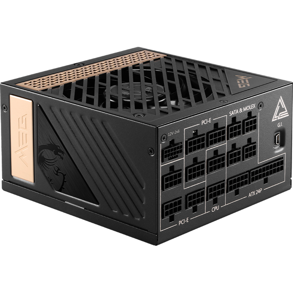 Блок питания 1300W MSI MEG Ai1300P PCIE5 - 306-7ZP4A11-CE0