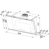 Вытяжка Franke Mythos FMY PRO 907 FM BK/IX (330.0682.352)