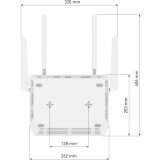 Wi-Fi маршрутизатор (роутер) Keenetic Giant (KN-2610)