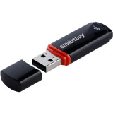 USB Flash накопитель 64Gb SmartBuy Crown Black (SB64GBCRWKSN)