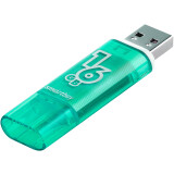 USB Flash накопитель 16Gb SmartBuy Glossy Green (SB16GBGSGSN)