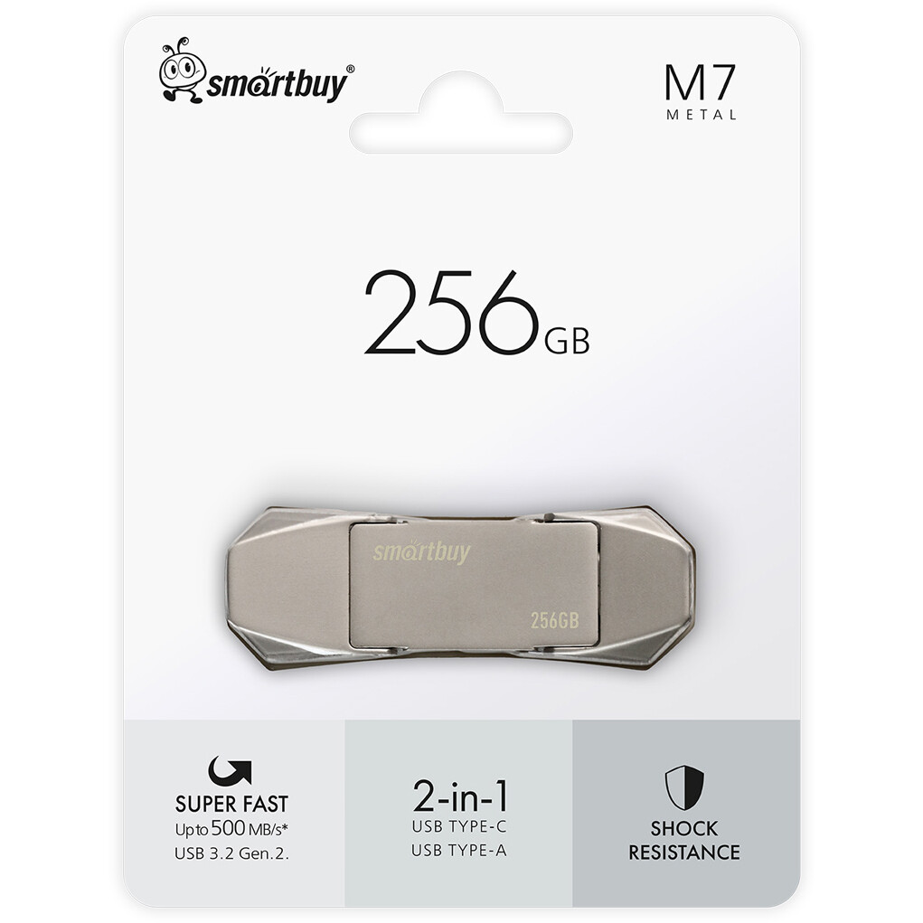 USB Flash накопитель 256Gb SmartBuy M7 (SB256GBM7)