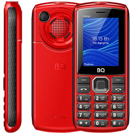 Телефон BQ 2452 Energy Red/Black - 86193134