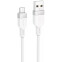 Кабель USB A (M) - microUSB B (M), 1м, HOCO X109 White (HC-36230) - 6942007636230 - фото 2