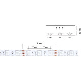 Светодиодная лента SmartBuy SBL-IP20-14-4-RGB-DBL