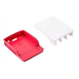 Корпус для одноплатного компьютера Raspberry Pi Official Pi 4 Case (RASPBERRY PI 4 CASE RED/WHITE)