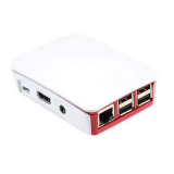 Корпус для одноплатного компьютера Raspberry Pi Official Pi 4 Case (RASPBERRY PI 4 CASE RED/WHITE)