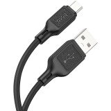 Кабель USB A (M) - microUSB B (M), 1м, HOCO X90 Cool Black (6931474788429)