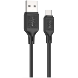 Кабель USB A (M) - microUSB B (M), 1м, HOCO X90 Cool Black (6931474788429)