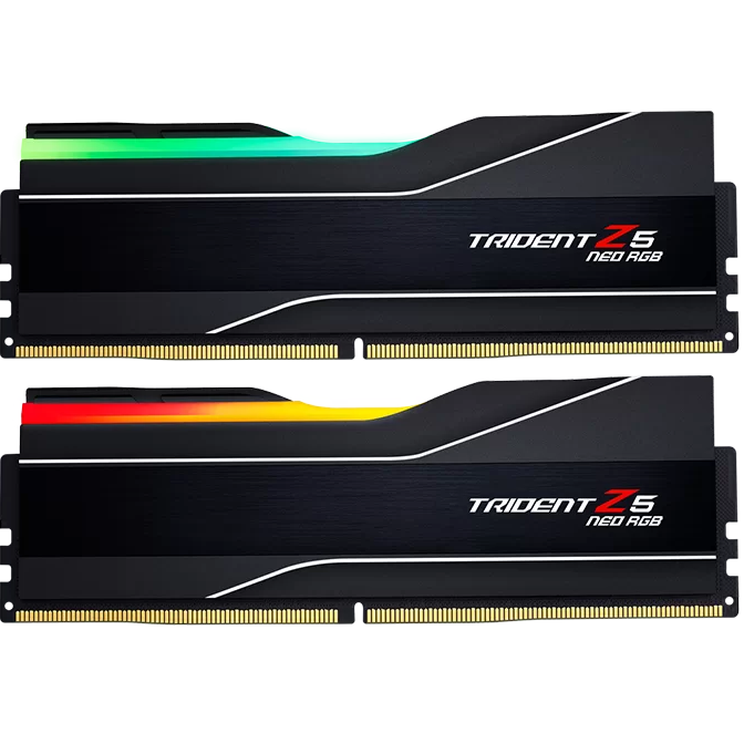 Оперативная память 32Gb DDR5 6000MHz G.Skill Trident Z5 Neo RGB (F5-6000J3038F16GX2-TZ5NR) (2x16Gb KIT)